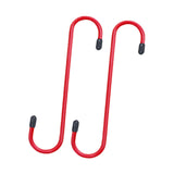 Maxbell 2 Pieces Brake Caliper Hanger Hooks Auto Brake Caliper Compression Tool Red