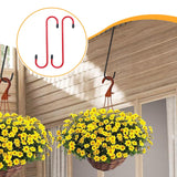 Maxbell 2 Pieces Brake Caliper Hanger Hooks Auto Brake Caliper Compression Tool Red