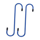 Maxbell 2 Pieces Brake Caliper Hanger Hooks Auto Brake Caliper Compression Tool Blue