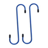 Maxbell 2 Pieces Brake Caliper Hanger Hooks Auto Brake Caliper Compression Tool Blue