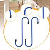 Maxbell 2 Pieces Brake Caliper Hanger Hooks Auto Brake Caliper Compression Tool Blue