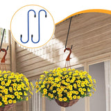 Maxbell 2 Pieces Brake Caliper Hanger Hooks Auto Brake Caliper Compression Tool Blue