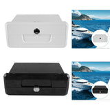 Maxbell Marine Deck Storage Box with Lock Tool Box Container for Tools Sundries white