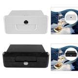 Maxbell Marine Deck Storage Box with Lock Tool Box Container for Tools Sundries white