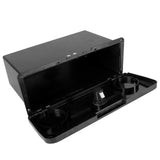Maxbell Marine Deck Storage Box with Lock Tool Box Container for Tools Sundries black