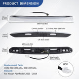 Maxbell Rear Tailgate Garnish Handle Trim Elegant Replace for Pathfinder