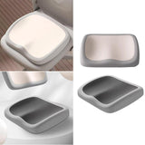 Maxbell Comfortable Seat Cushion Soft Breathable for Long Driving Desk Airplane Beige Gray