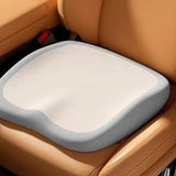 Maxbell Comfortable Seat Cushion Soft Breathable for Long Driving Desk Airplane Beige Gray