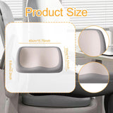 Maxbell Comfortable Seat Cushion Soft Breathable for Long Driving Desk Airplane Beige Gray