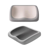 Maxbell Comfortable Seat Cushion Soft Breathable for Long Driving Desk Airplane Beige Gray