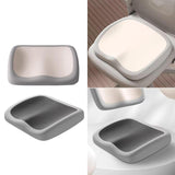 Maxbell Comfortable Seat Cushion Soft Breathable for Long Driving Desk Airplane Beige Gray