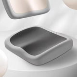 Maxbell Comfortable Seat Cushion Soft Breathable for Long Driving Desk Airplane Gray