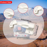 Maxbell RV Cabinet Latch Cabinet Door Replacement Latch for Kitchen Office Home White