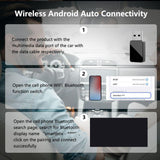 Maxbell Mini Wired to Wireless USB Car Adapter Sturdy Automotive Accessories Upgrade