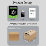 Maxbell Mini Wired to Wireless USB Car Adapter Sturdy Automotive Accessories Upgrade