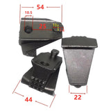 Maxbell 4 Pieces Tire Changer Clamp Jaw Covers Portable Professional Wheel Protector