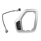 Maxbell Transmission Shifter Bezel 68413957AA Easy to Install for Jeep Cherokee Silver