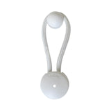 Maxbell Outdoor Bungee Loop Adjustment Multiuse Bungee Cord for Car Truck Boats White