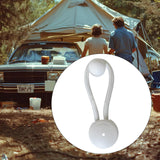 Maxbell Outdoor Bungee Loop Adjustment Multiuse Bungee Cord for Car Truck Boats White
