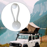Maxbell Outdoor Bungee Loop Adjustment Multiuse Bungee Cord for Car Truck Boats White