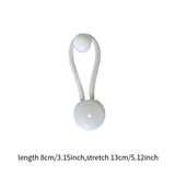 Maxbell Outdoor Bungee Loop Adjustment Multiuse Bungee Cord for Car Truck Boats White