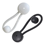 Maxbell Outdoor Bungee Loop Adjustment Multiuse Bungee Cord for Car Truck Boats White