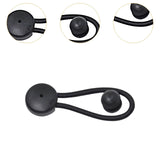 Maxbell Outdoor Bungee Loop Adjustment Multiuse Bungee Cord for Car Truck Boats Black