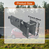 Maxbell Spare Tire Mount Bracket for Trailer Strong Load Bearing Sturdy without Lock