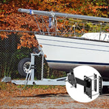 Maxbell Spare Tire Mount Bracket for Trailer Strong Load Bearing Sturdy without Lock