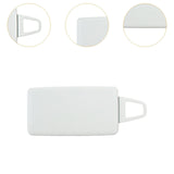 Maxbell Sun Visor Mirror Cover Sturdy Parts for Benz C Class 2023 Mercedes W206 R white