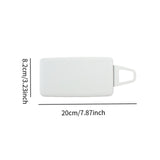 Maxbell Sun Visor Mirror Cover Sturdy Parts for Benz C Class 2023 Mercedes W206 R white