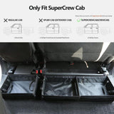 Maxbell Underseat Storage Case Tool Box Organizer for Supercrew Cab 84cmx31cmx13cm