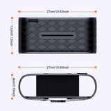 Maxbell Tissue Box Cover Rectangular Dispenser Automotive Car Napkin Holder Backseat