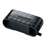 Maxbell Tissue Box Cover Rectangular Dispenser Automotive Car Napkin Holder Backseat