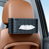 Maxbell Tissue Box Cover Rectangular Dispenser Automotive Car Napkin Holder Backseat