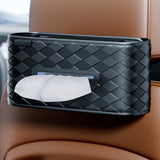 Maxbell Tissue Box Cover Rectangular Dispenser Automotive Car Napkin Holder Backseat