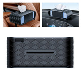 Maxbell Tissue Box Cover Rectangular Dispenser Automotive Car Napkin Holder Backseat