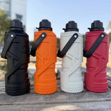Maxbell Tank Small Backup Fuel Bottle Sturdy Portable Fuel Container Red
