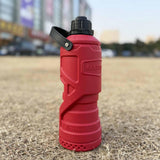 Maxbell Tank Small Backup Fuel Bottle Sturdy Portable Fuel Container Red