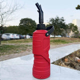 Maxbell Tank Small Backup Fuel Bottle Sturdy Portable Fuel Container Red