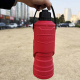 Maxbell Tank Small Backup Fuel Bottle Sturdy Portable Fuel Container Red