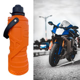 Maxbell Tank Small Backup Fuel Bottle Sturdy Portable Fuel Container Orange