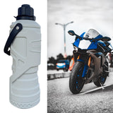 Maxbell Tank Small Backup Fuel Bottle Sturdy Portable Fuel Container Light Gray