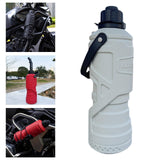 Maxbell Tank Small Backup Fuel Bottle Sturdy Portable Fuel Container Light Gray