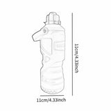 Maxbell Tank Small Backup Fuel Bottle Sturdy Portable Fuel Container Light Gray