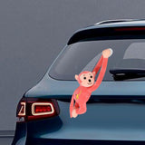Maxbell Car Rear Hanging Decoration Plush Monkey Doll