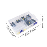 Maxbell Automotive Wire Connectors Kit Portable Box for Motorcycle Boat Ratchet