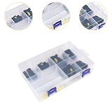 Maxbell Automotive Wire Connectors Kit Portable Box for Motorcycle Boat Ratchet