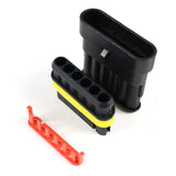 Maxbell Automotive Wire Connectors Kit Portable Box for Motorcycle Boat Ratchet
