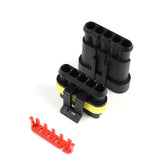 Maxbell Automotive Wire Connectors Kit Portable Box for Motorcycle Boat Ratchet